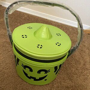 New Monster Creations Large Witch Boo Bucket Halloween Faux Leather Bag